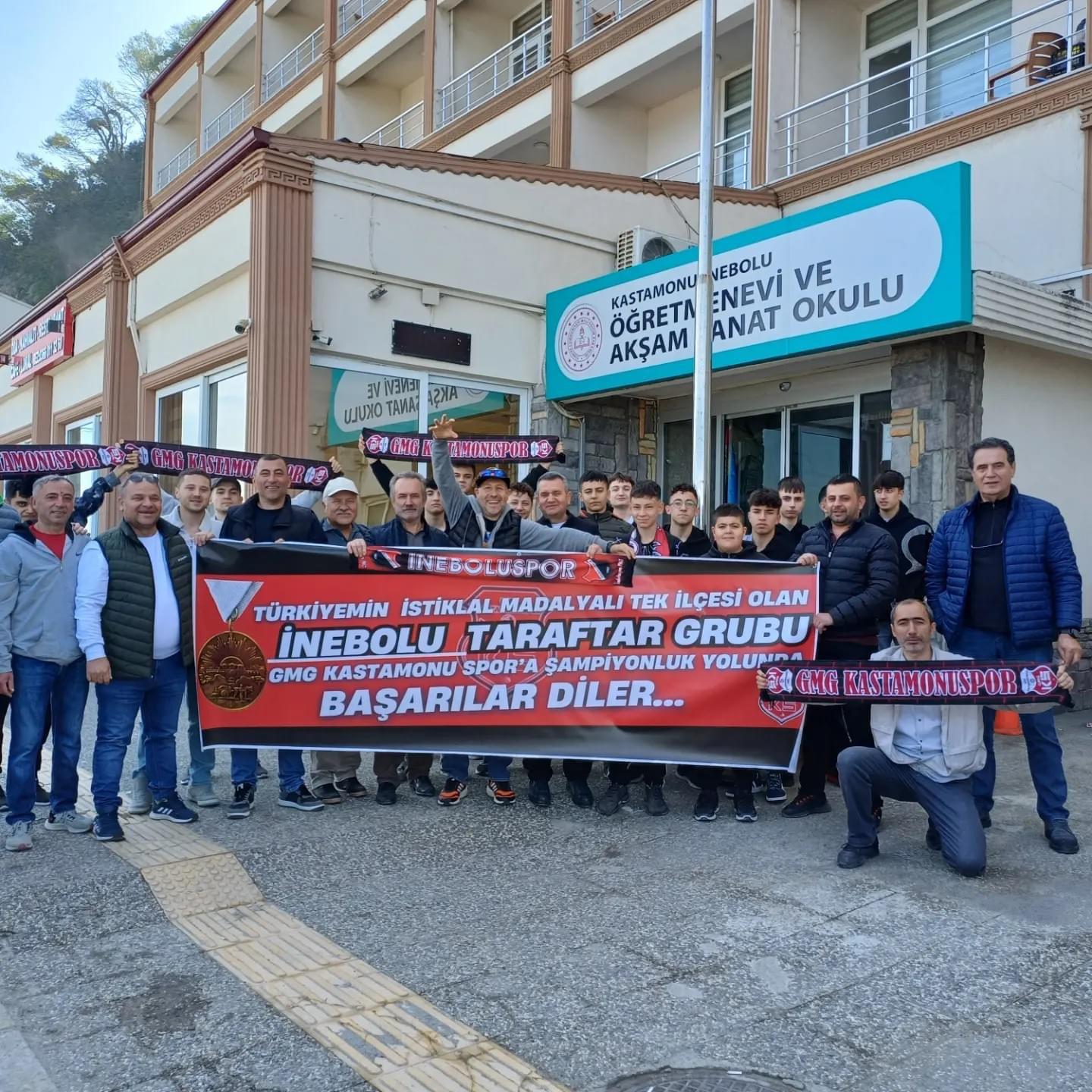 Gmg Kastamonuspor'a Istiklal Madalyalı Tek Ilçeden Tam Destek (1)