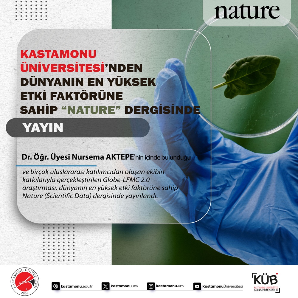 Kastamonu Üniversitesi'nden Iklim Değişikliği Projesi