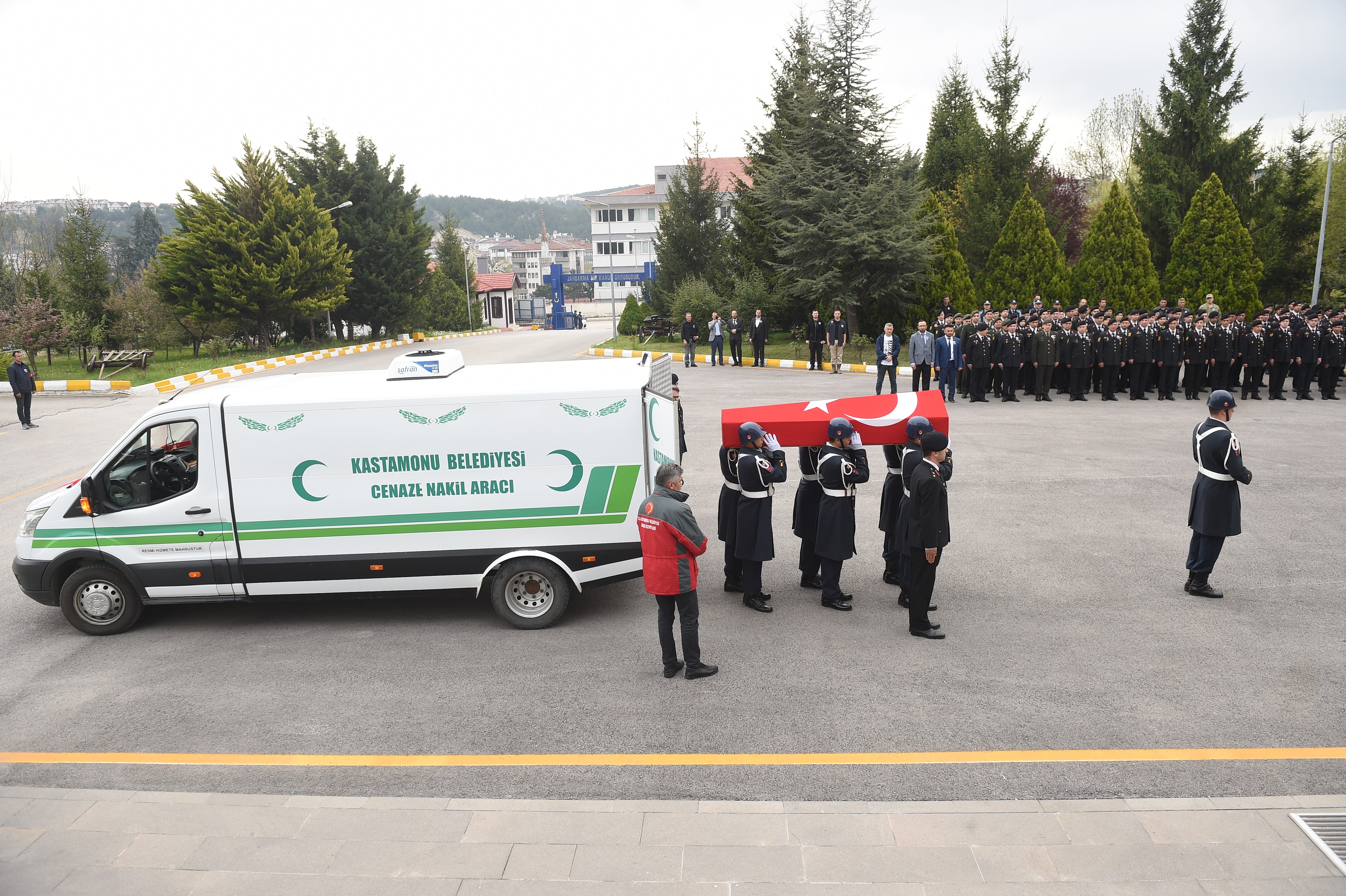 Şehidin Cenazesi Memleketine Uğurlandı (1)