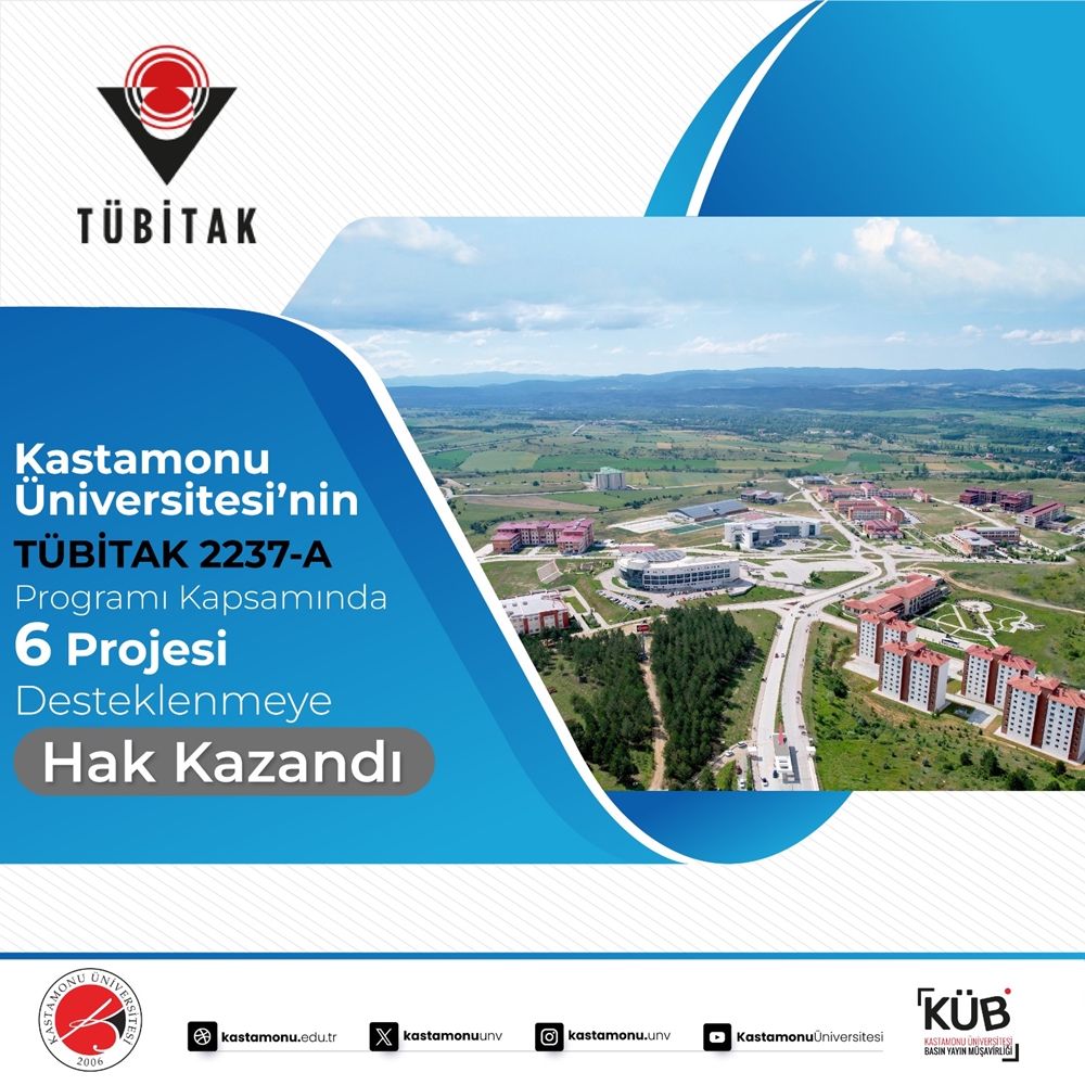 Kastamonu Üniversitesi’nin 6 Projesinden Büyük Başarı (1)