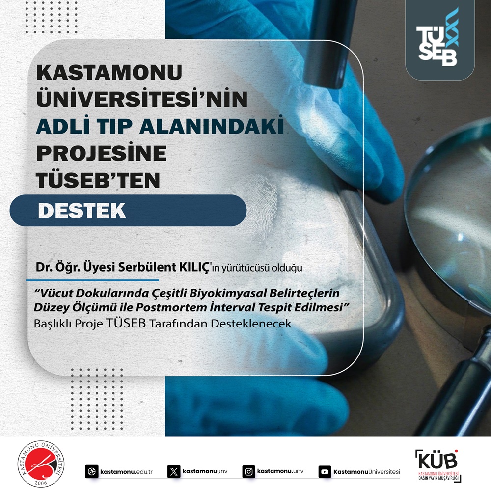 Kastamonu Üniversitesi'nin Projesine 200 Bin Tl Destek