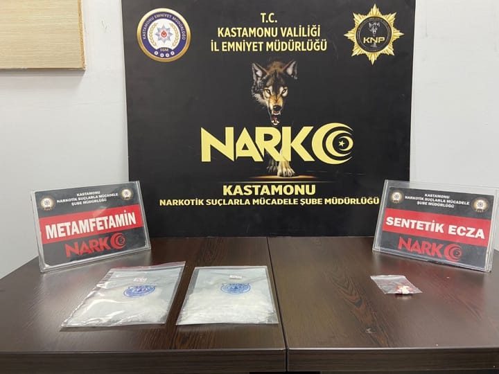 Kastamonu'da Sigara Paketine Gizlenmiş Uyuşturu Ele Geçirildi