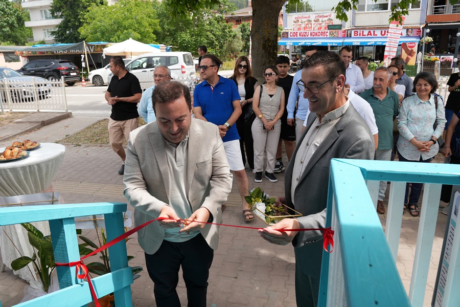 Cide Afi̇tab Cafe Hizmete Açıldı Kaymakam Tuncay Karataş