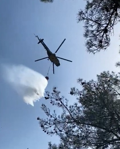 Kastamonu'nun Yanı Başında Orman Yangını Çıktı (3)