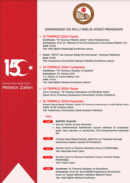 15 Temmuz Programı (2)