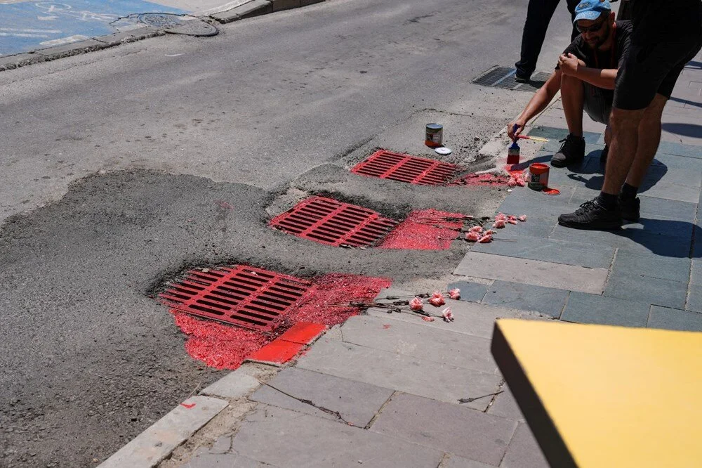 Elektrik Faciasının Yaşandığı Sokakta Protesto (1)