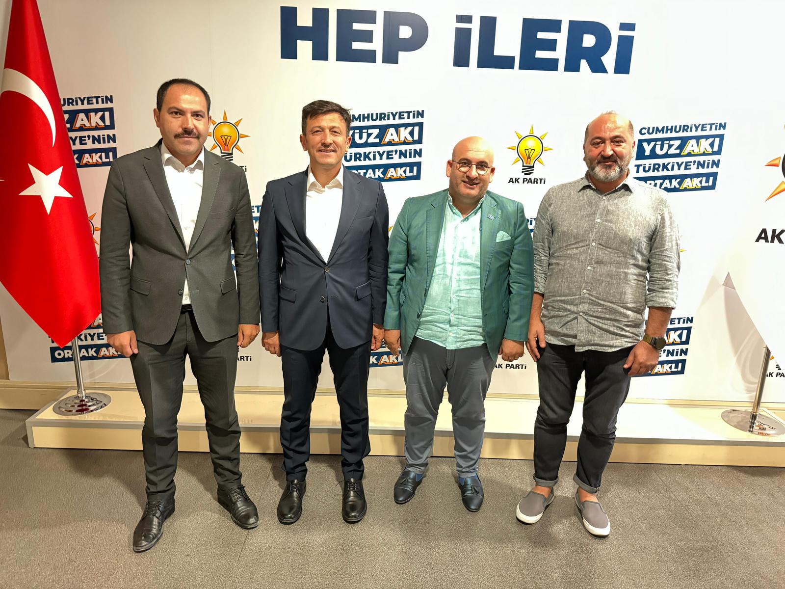 Ti̇gad Heyeti Ak Parti Genel Merkezi'nde Hamza Dağ'ı Ziyaret Etti (1)