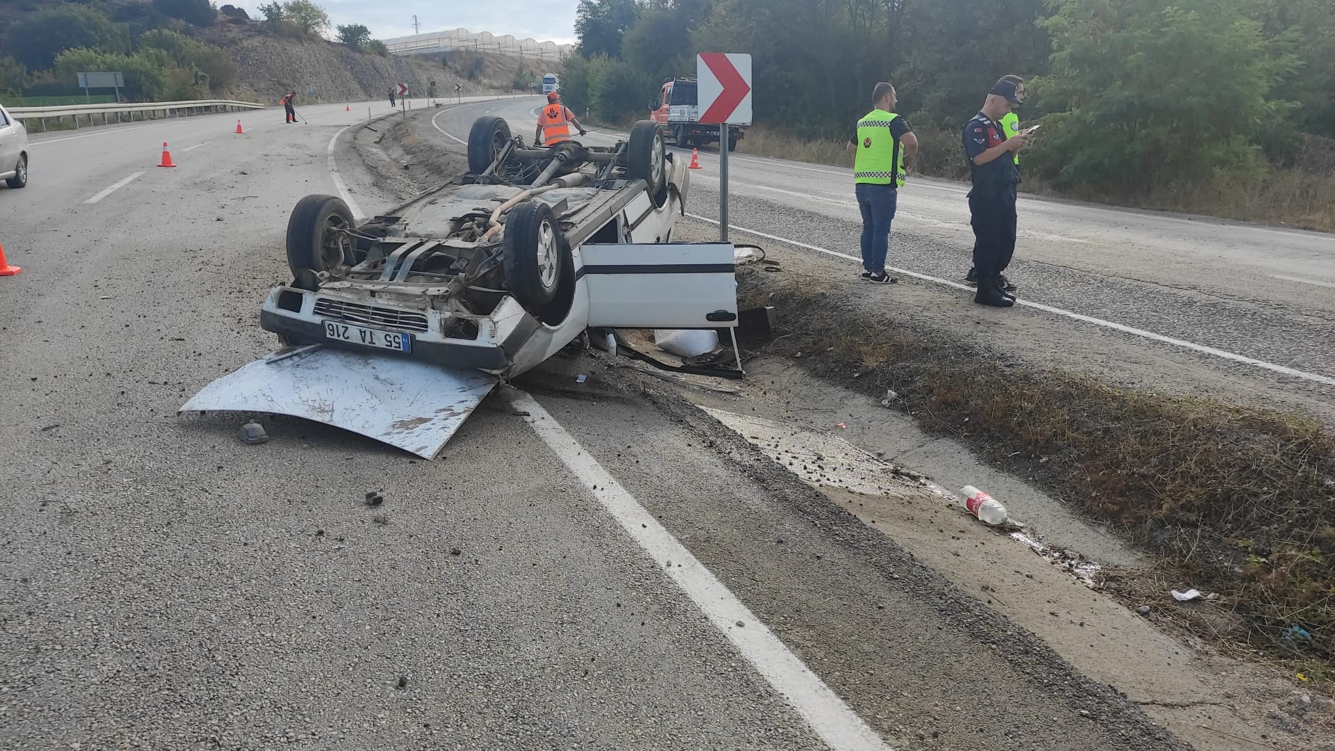 Safranbolu – Kastamonu Yolunda Feci Kaza 5 Yaralı! (1)