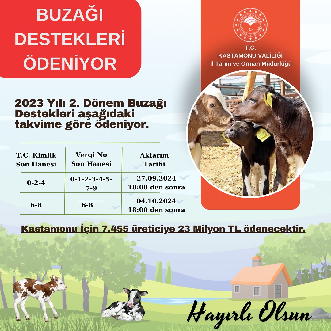 buzağı destek