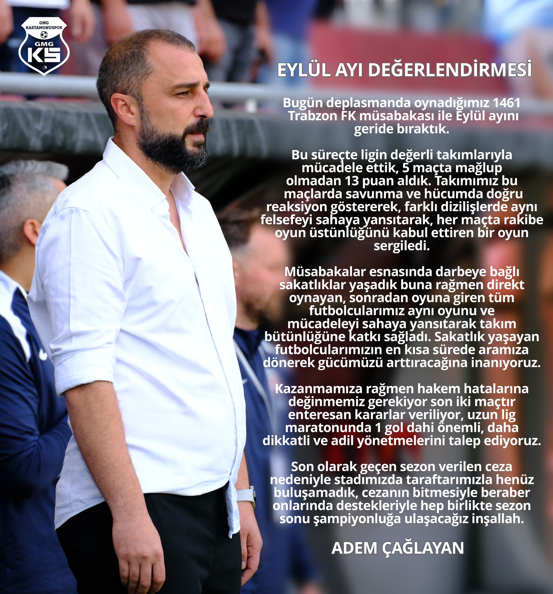 Adem Çağlayan Gmg Kastamonuspor