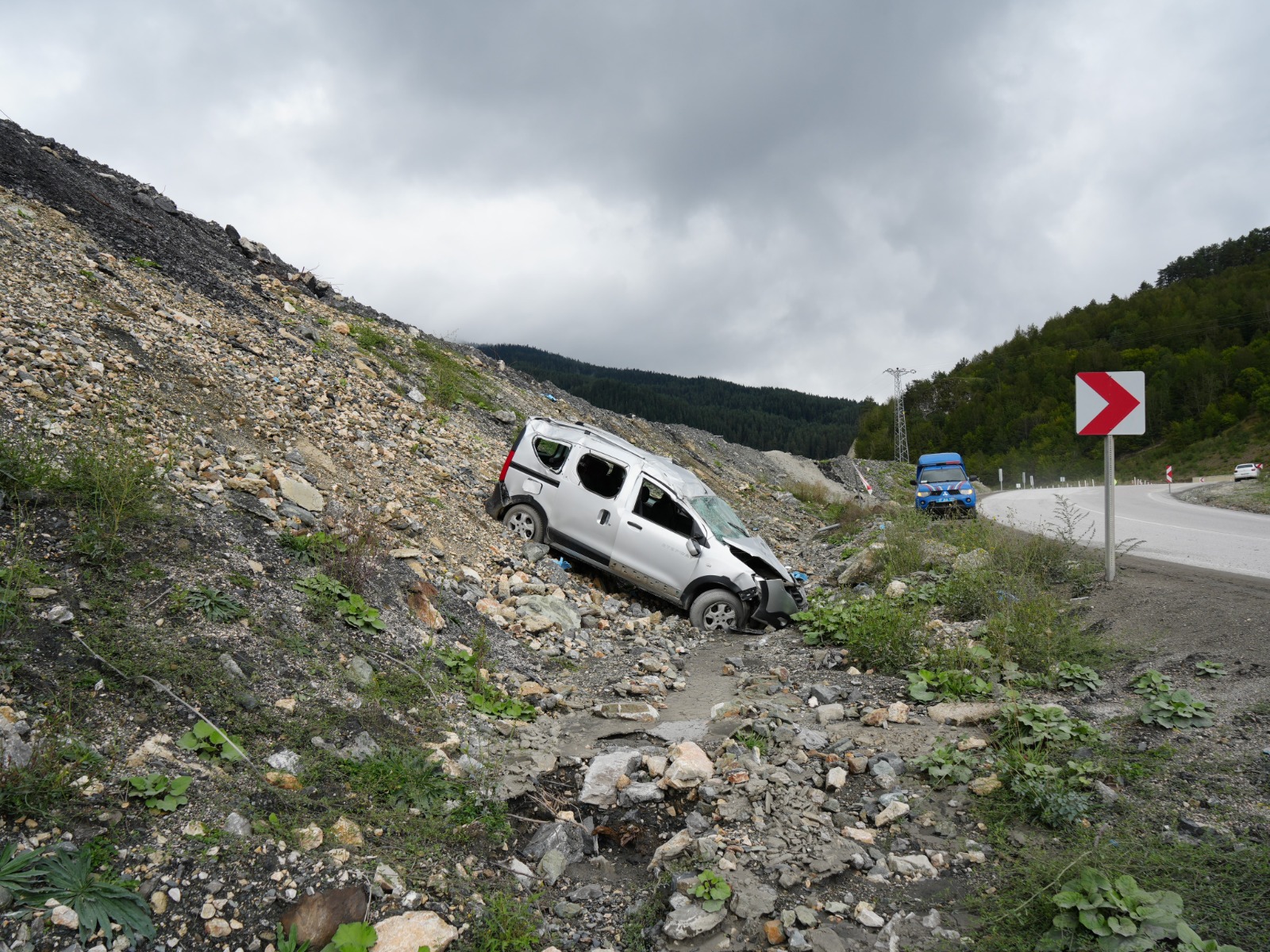 Kastamonu Kaza 5 Yaralı Var (1)