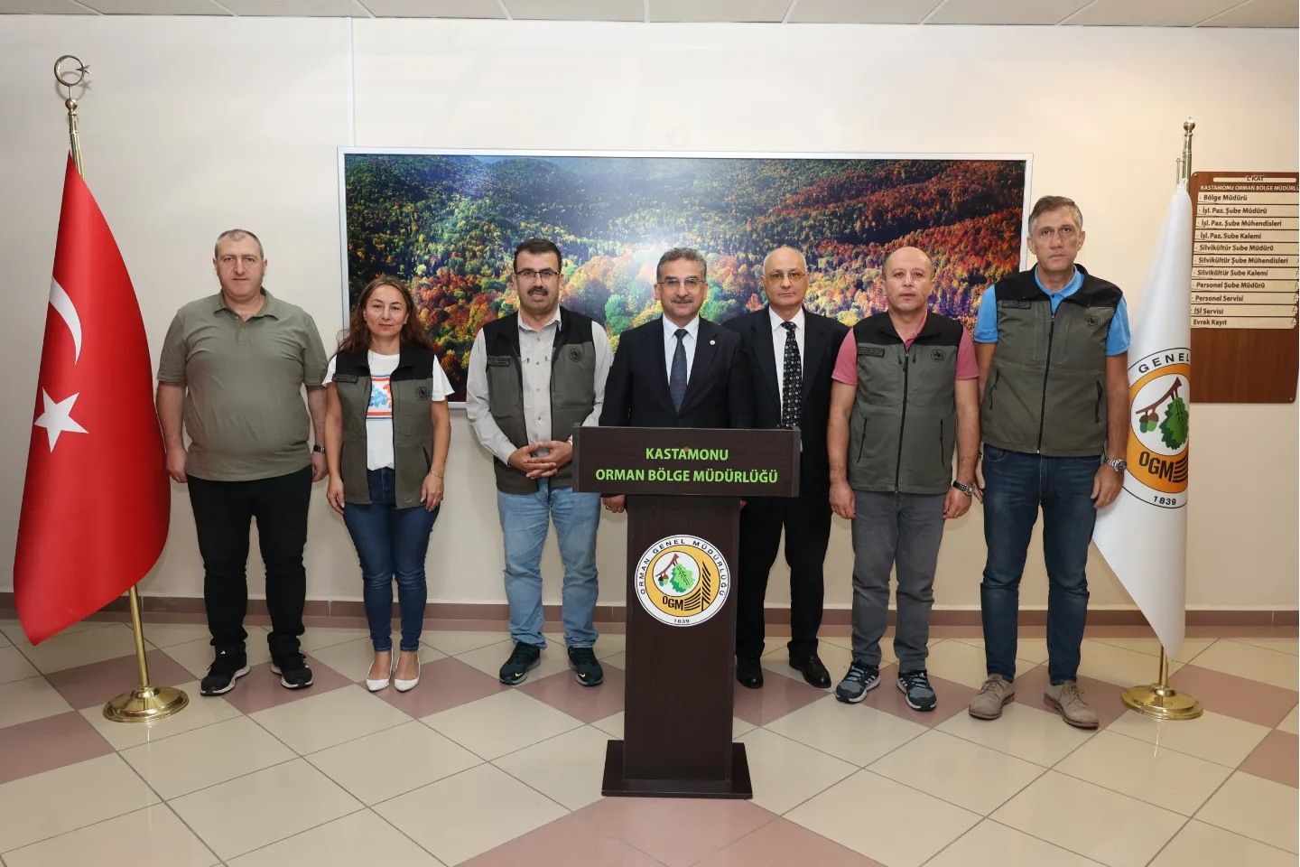 Orman Genel Müdürlüğü, Silvikültür Daire Baskanlığı Tarafindan Kastamonu Bölge Müdürlüğünde Eğitim Semineri Düzenlendi.