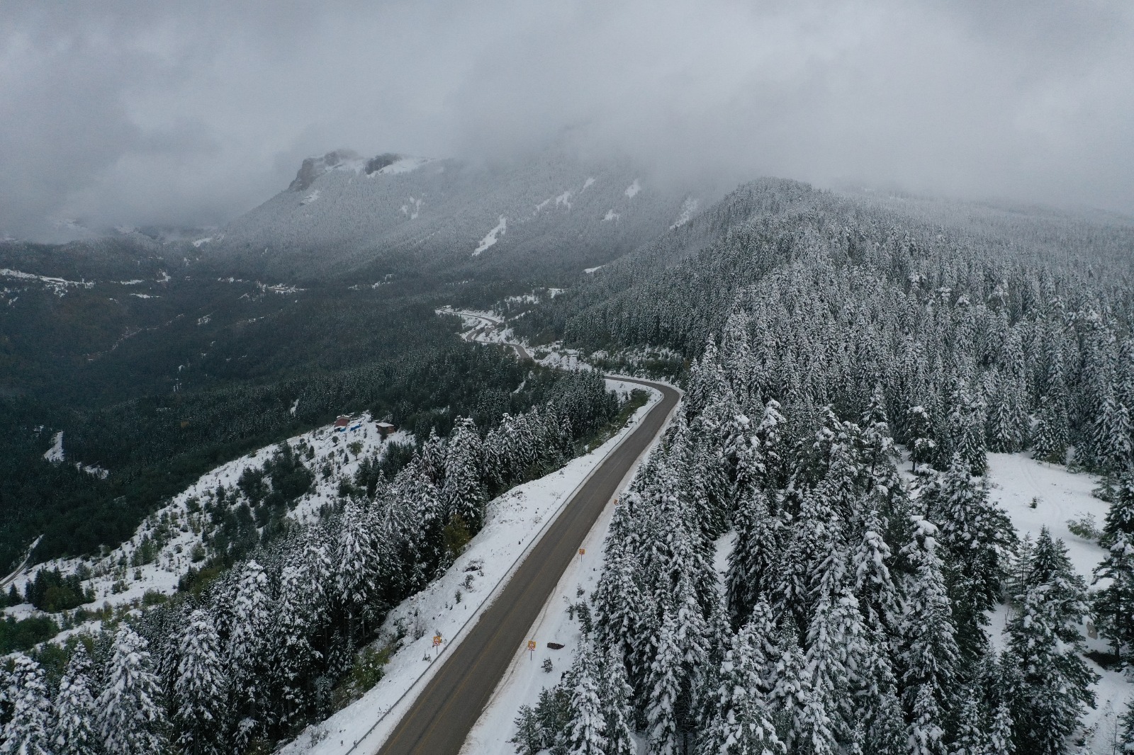 Kastamonu Ormanları Kar (2)