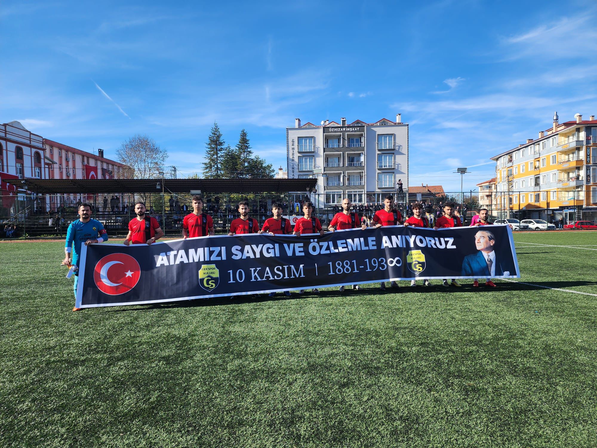 Cide’den Futbol Dünyasına Insanlık Dersi Ata Saygı