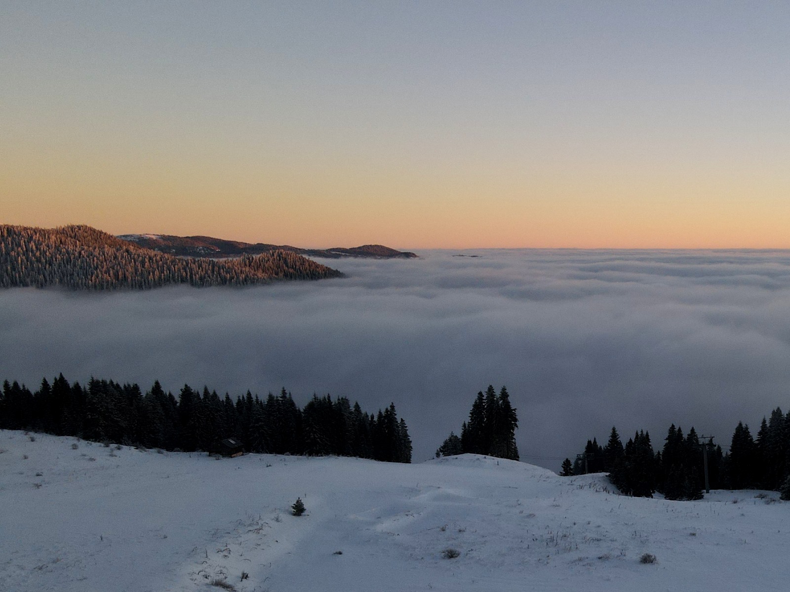 Ilgaz Sis Havadan Görüntülendi (1)