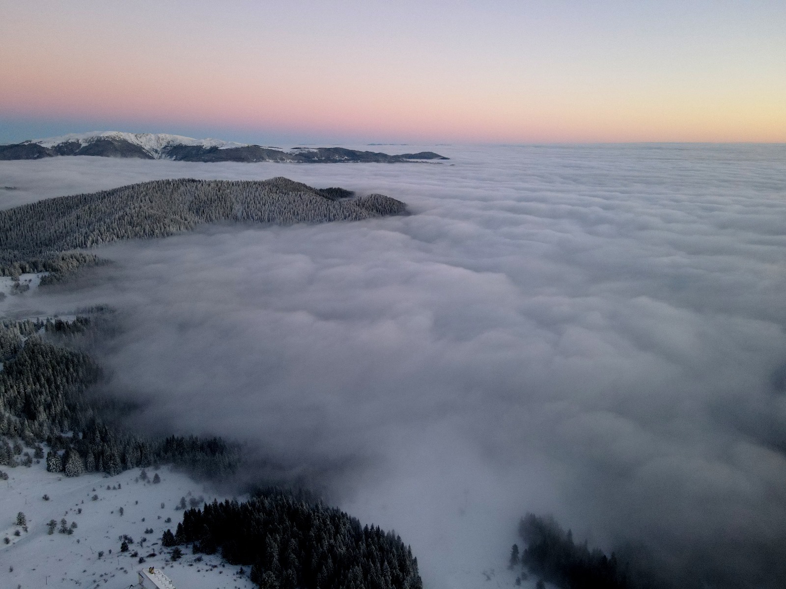 Ilgaz Sis Havadan Görüntülendi (3)