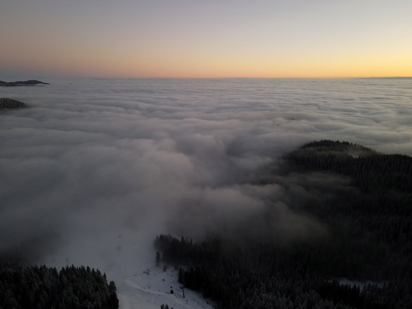 Ilgaz Sis Havadan Görüntülendi (4)