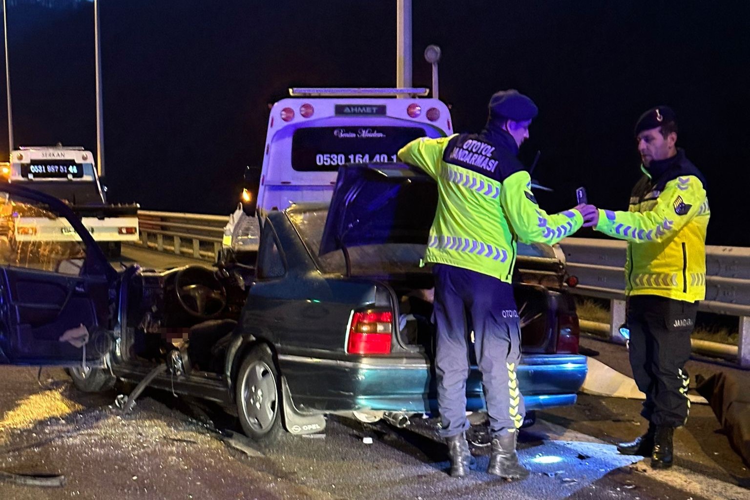 Düzce’de Feci Kaza! 2 Ölü, 1 Yaralı (1)