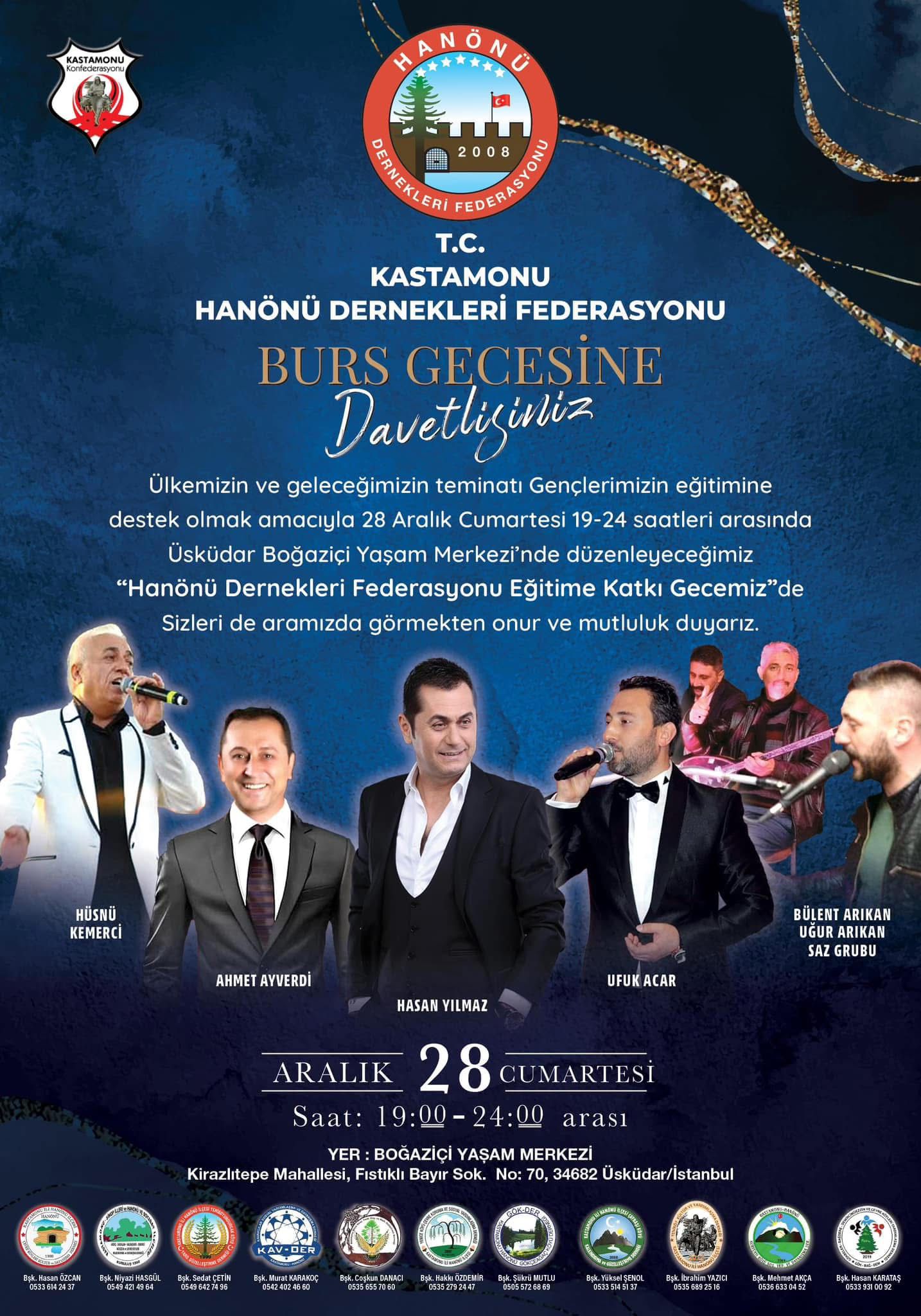 Hanönü Burs Gecesi