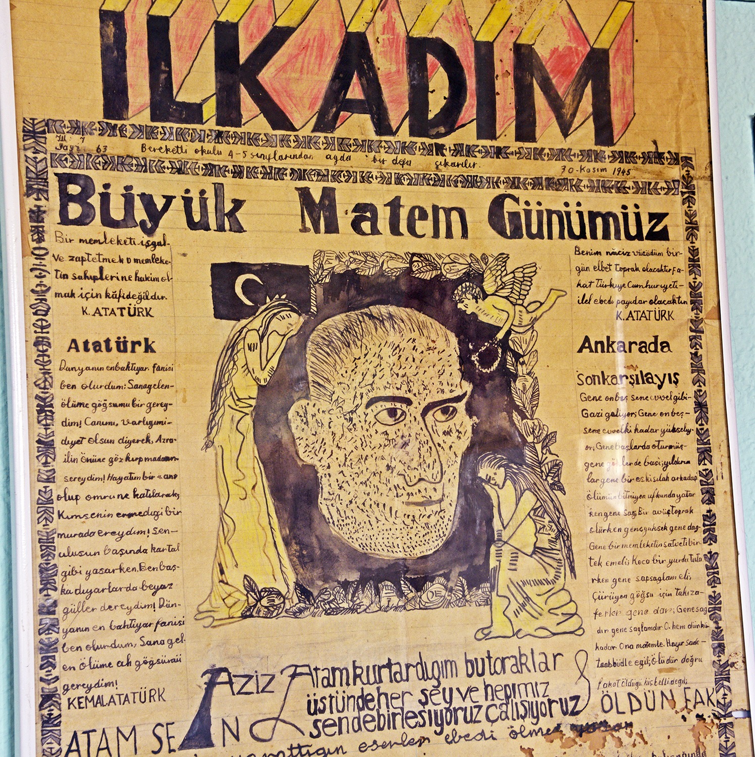 İlk Köy Müzesi İlk Duvar Gazetesi Ağlı Bereketli'de Bir Gönül Borcumuz Var Guru Muallime (5)