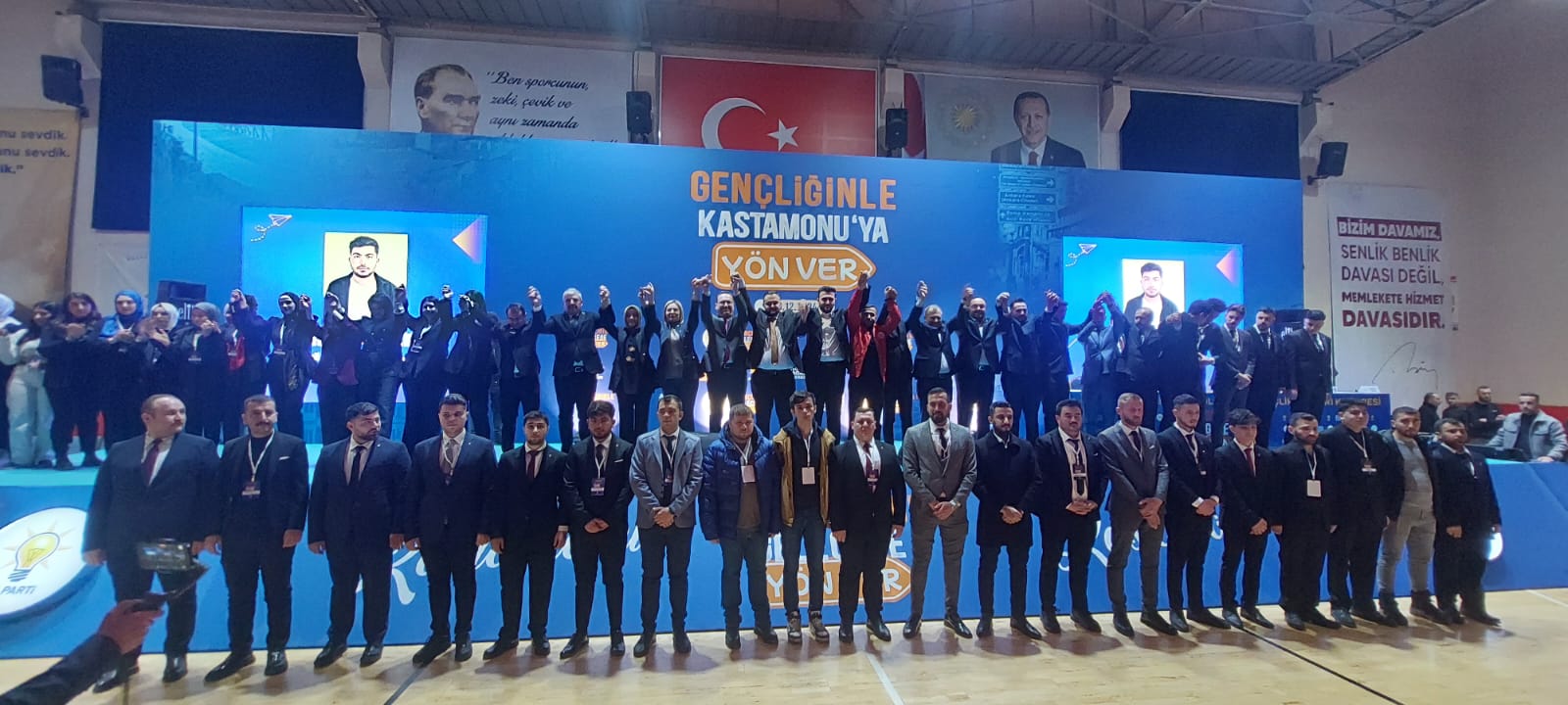 Kastamonu Ak Parti’de İl Gençlik Kolları Başkanı Türkmenoğlu Güven Tazeledi!