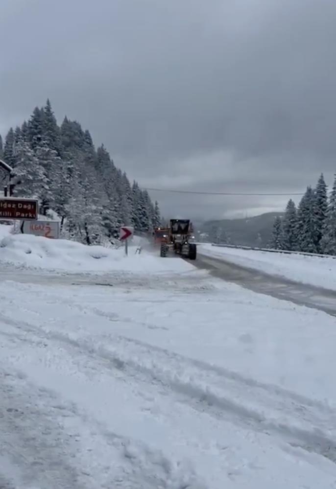 Kastamonu'nun Yüksek Kesimlerinde Kar Yağışı Etkili Oldu Haber