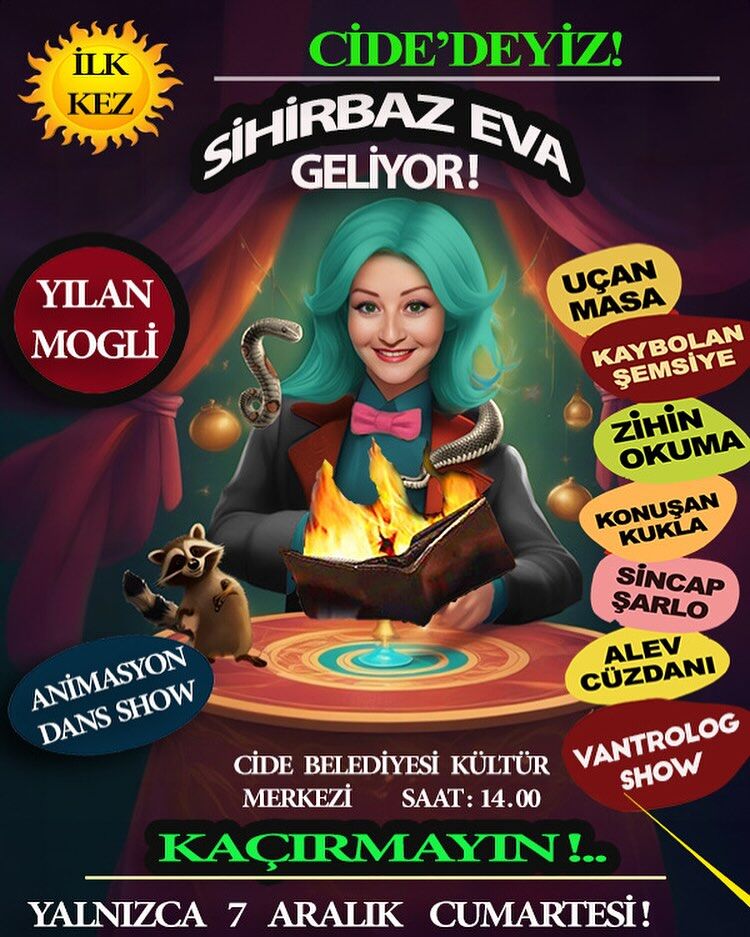 Sihirbaz Eva Cideye Geliyor