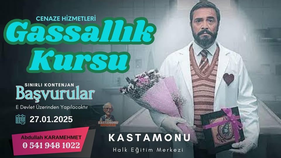 Kastamonu'da cenaze hizmetleri kursu açılıyor