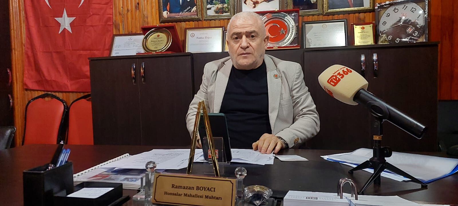 Honsalar Mahallesi Muhtarı Ramazan Boyacı (1)