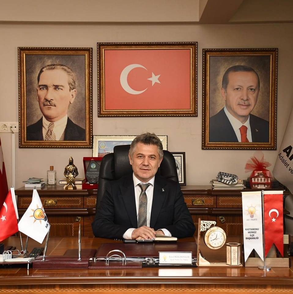 Ak Parti Kastamonu Merkez İlçe Başkanı Şenol Kızılabdullah