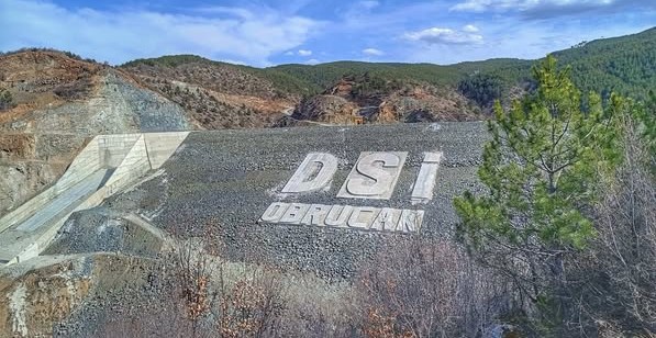 Obrucak Barajı Su Tutmaya Başladı! (1)