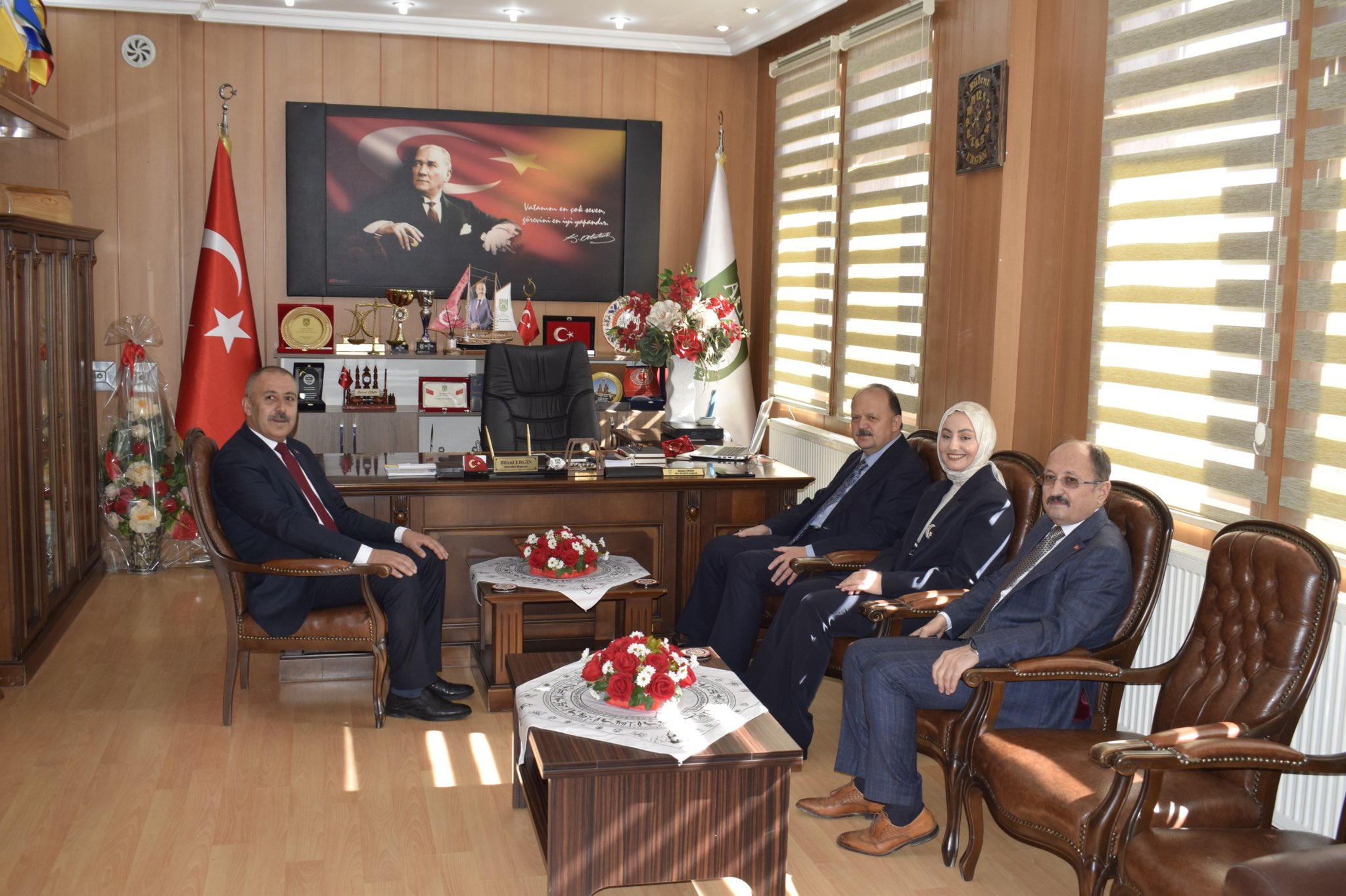 Vali Dallı, Ağlı Kaymakamı Ile Görüştü (2)