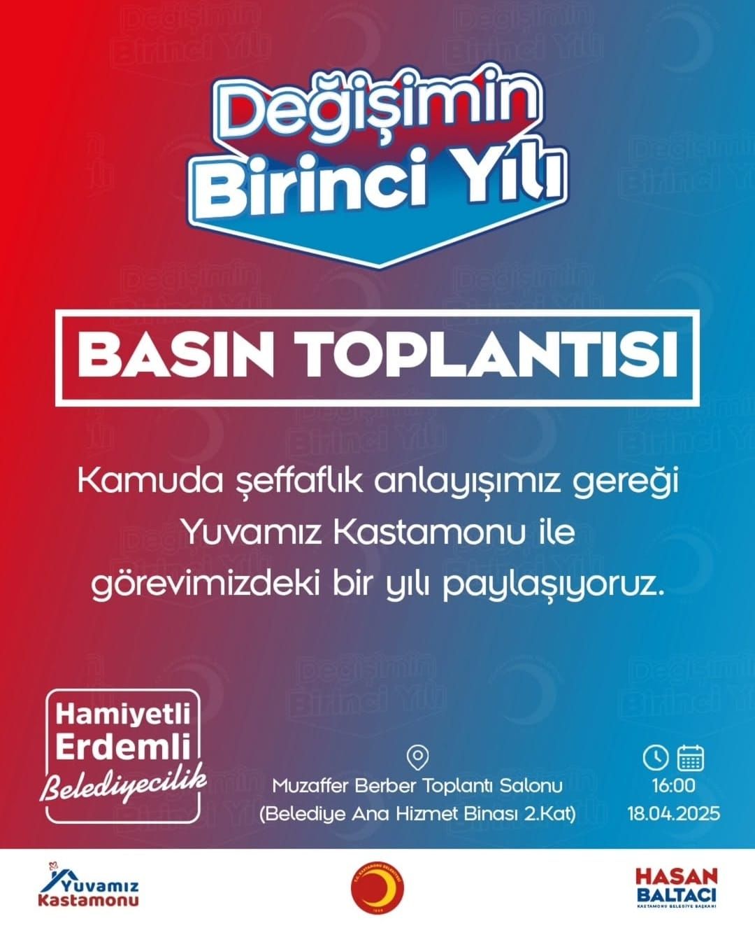 Başkan Baltacıdan Hizmet Döküm