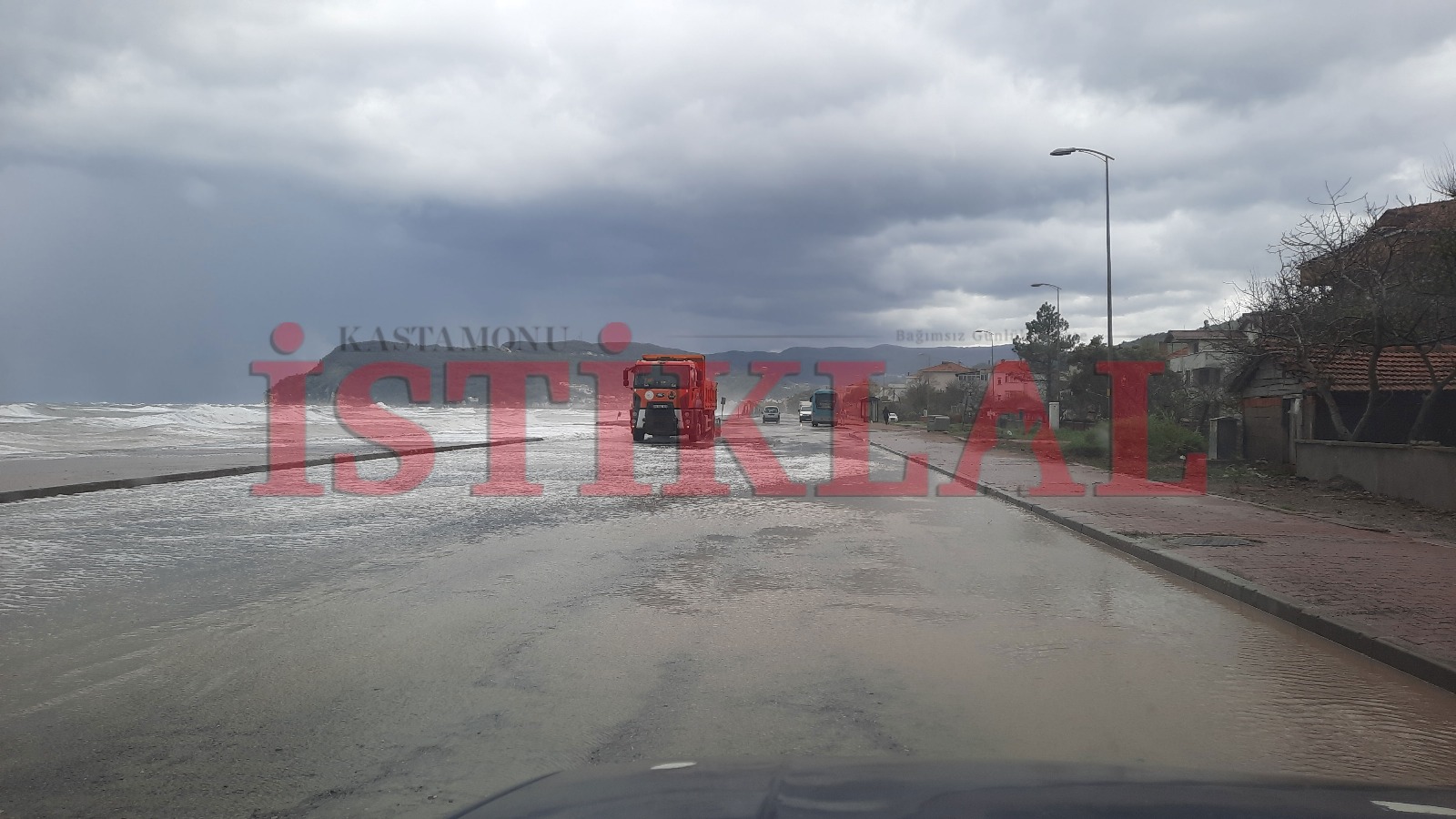 Dev Dalgalar Cide Sahilini Dovdu Kastamonu (4)