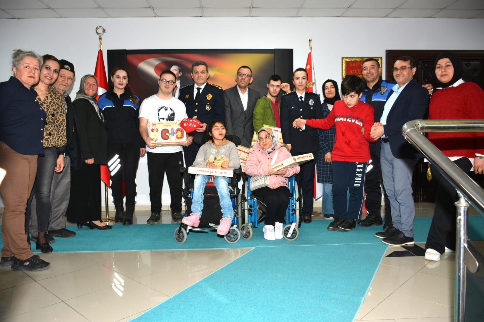 Kastamonu Emniyet Müdürü Kayhan Ay'a Özel Ziyaret (2)