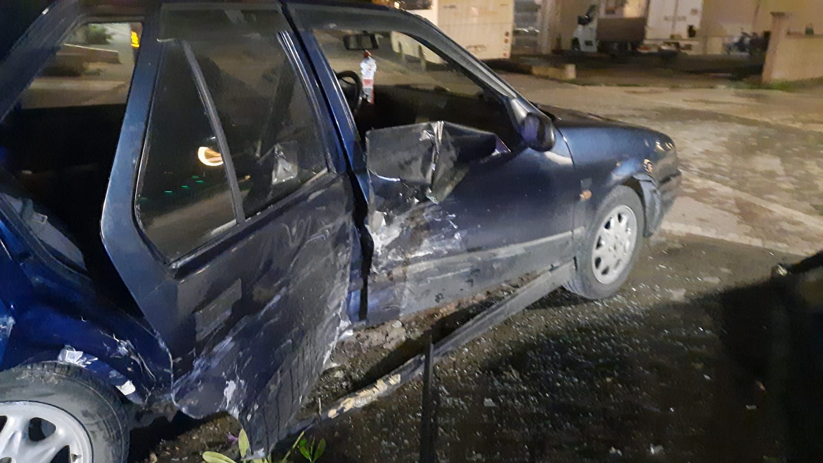 Cide’de Feci Kaza Kafa Kafaya Çarpıştılar (1)