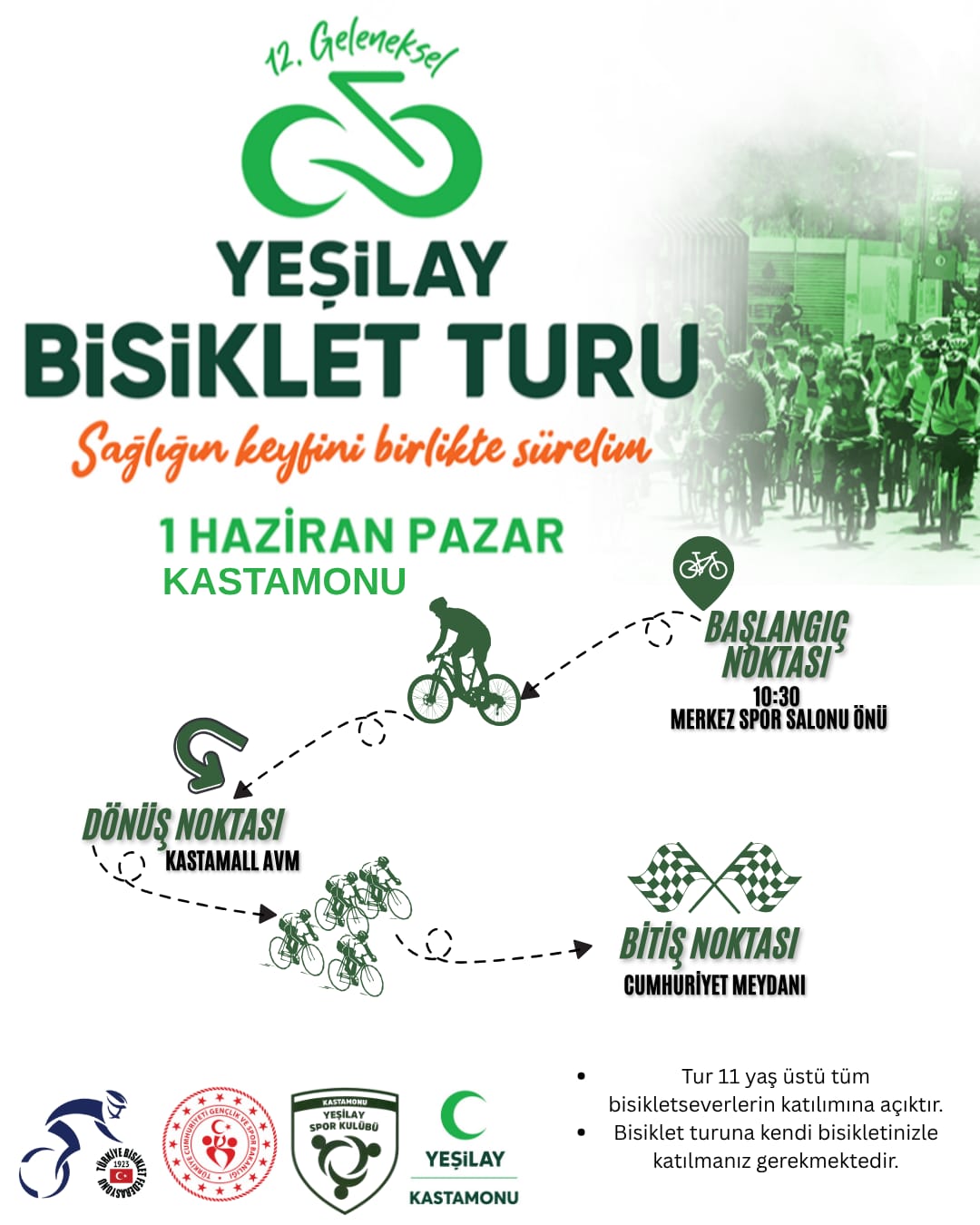 Yeşilay Kastamonu’dan Pedal Çevirmeye Davet-1