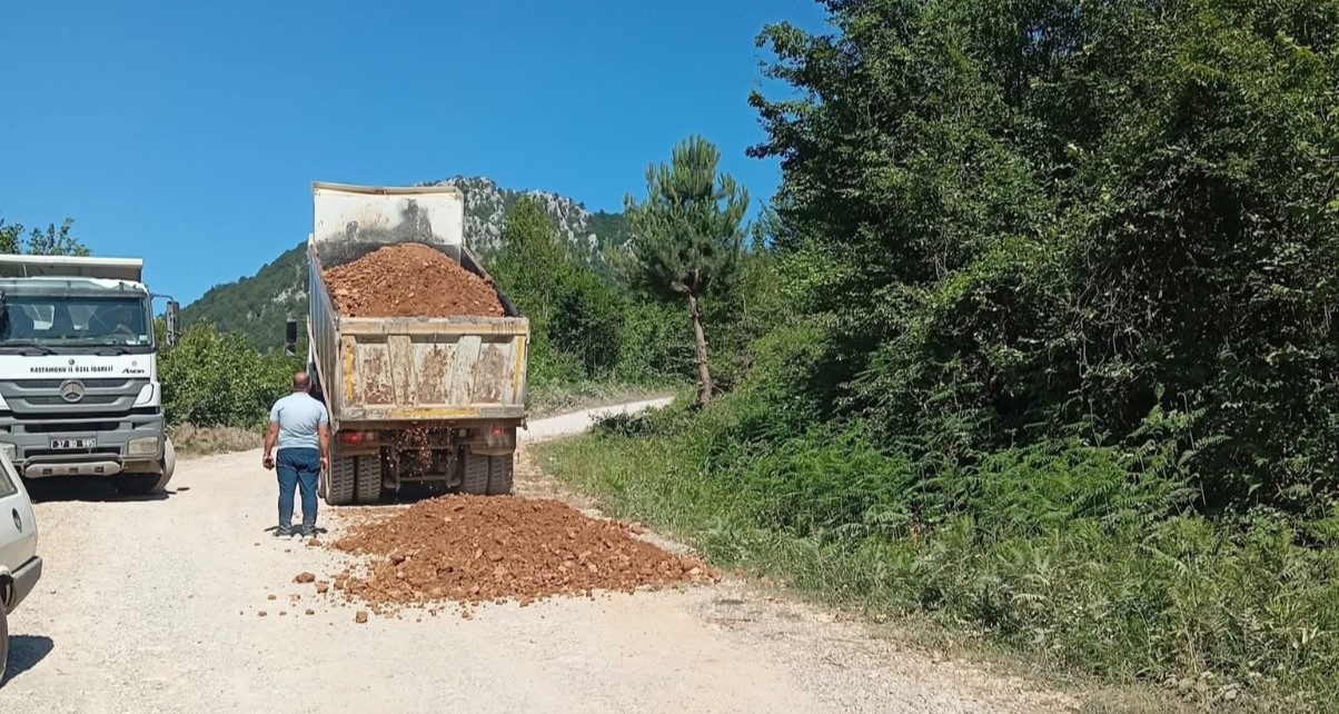 Cide Grup Yolunda Çalışma Başladı (2)