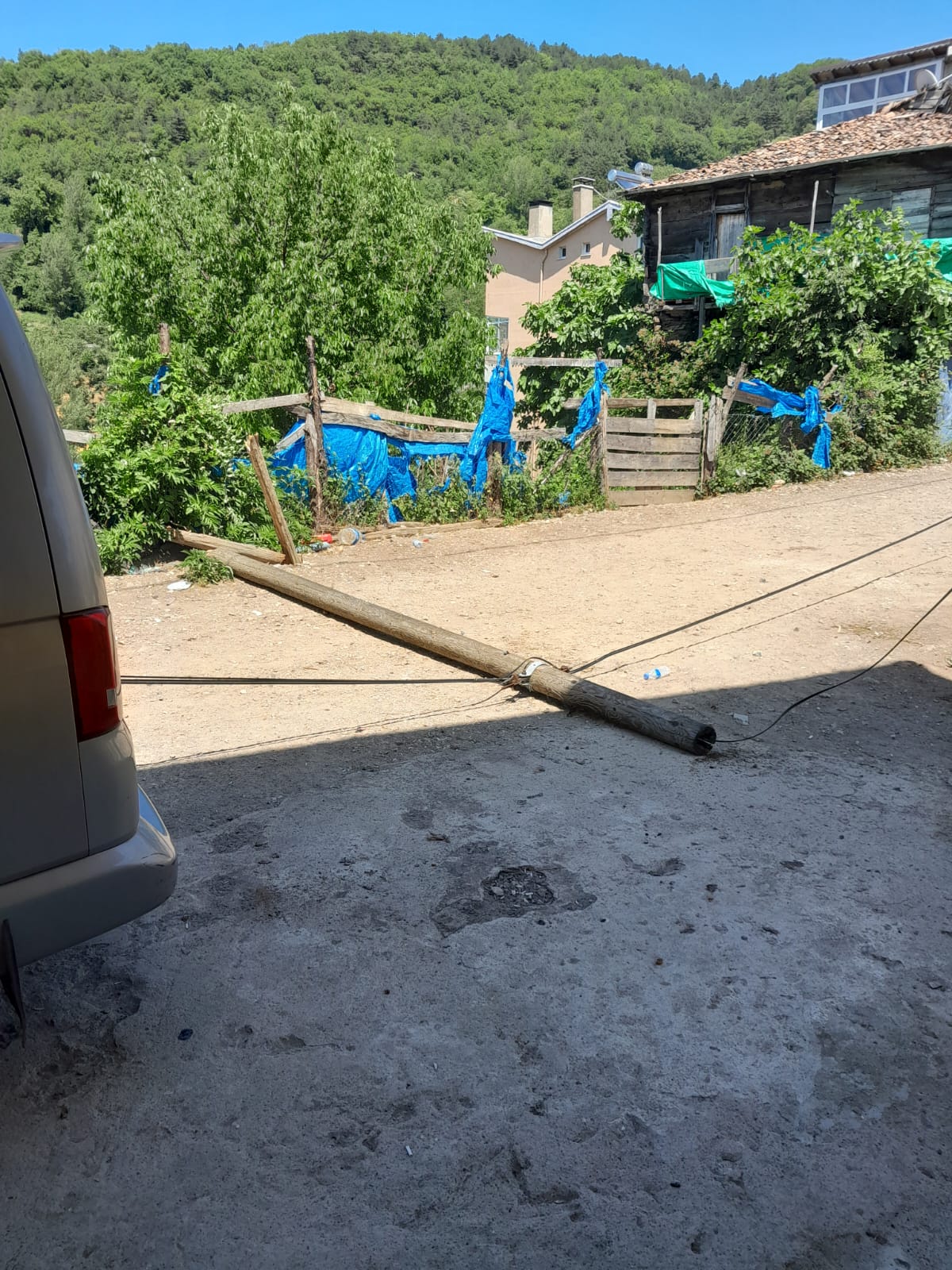 Cide’nin Köyünde Faciadan Dönüldü (1)