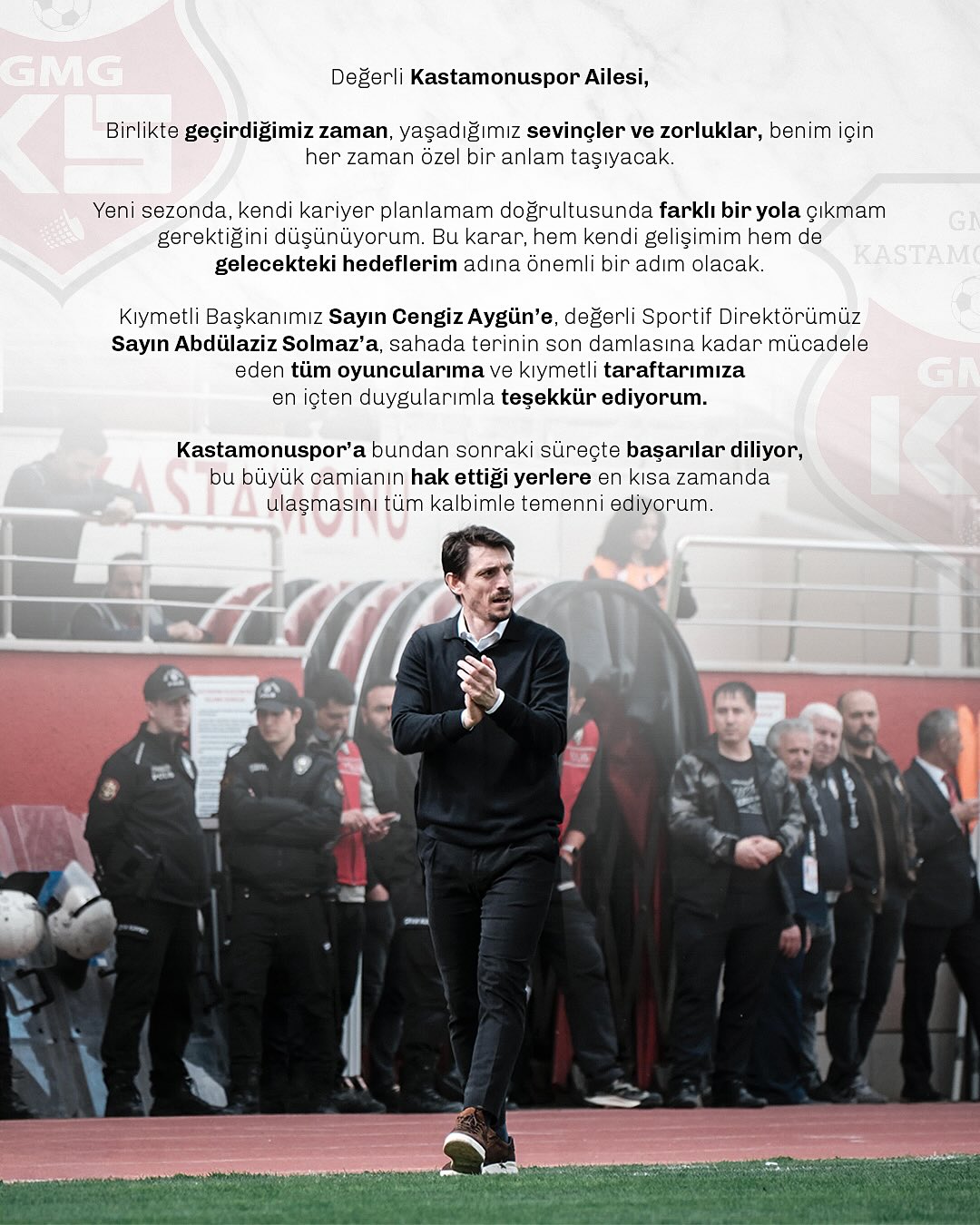 Ergin Keleş Ayrılık Açıklaması