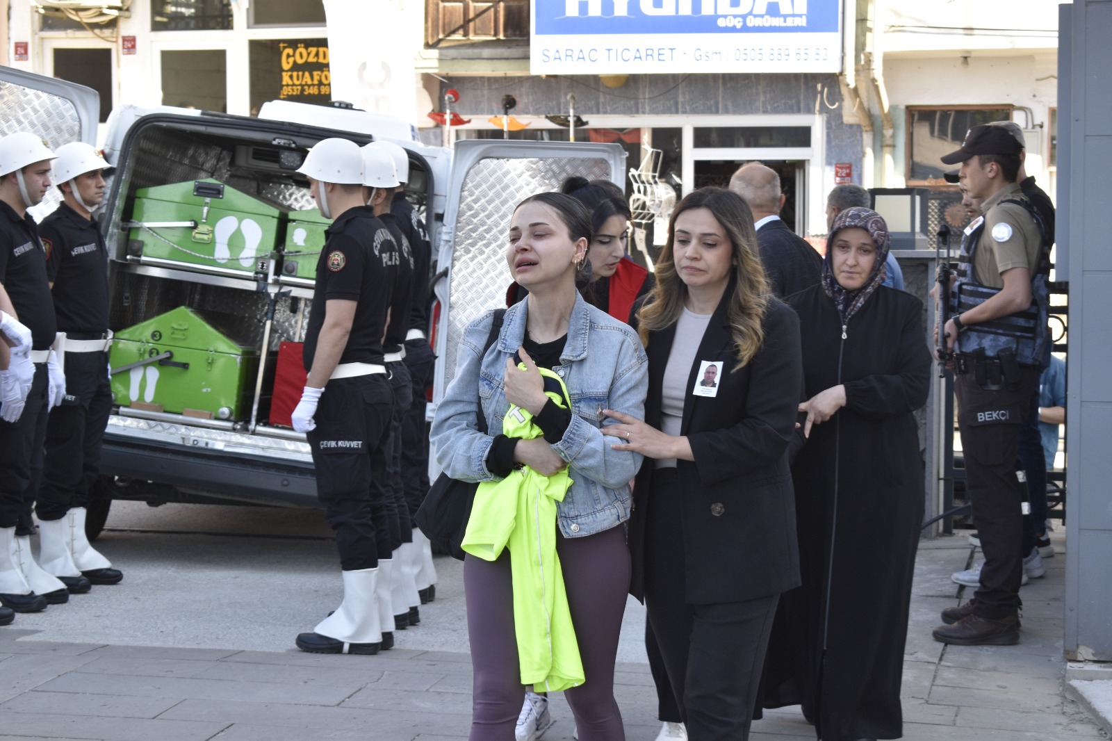 Hayatını Kaybeden Polis Memuru Törenle Memleketine Uğurlandı (1)