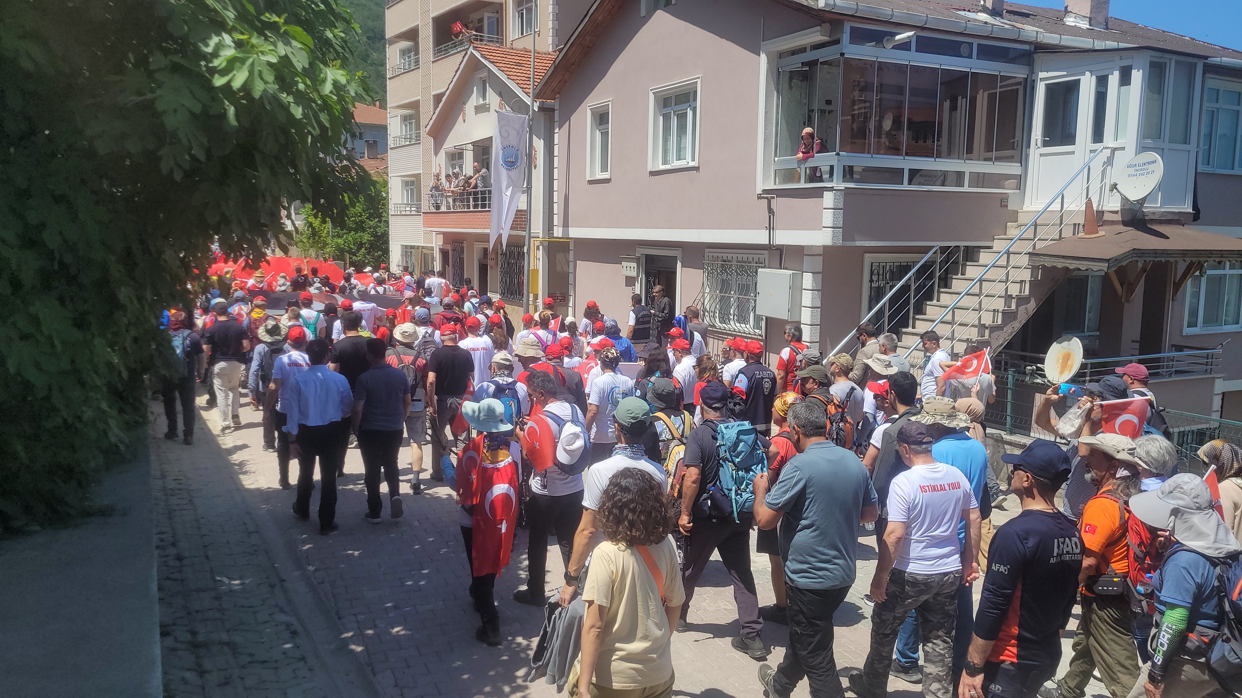 İnebolu’dan Kastamonu’ya Tarihi Yürüyüş Başladı (3)