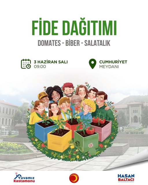 Kastamonu Belediyesi Yarın Ücretsiz Fide Dağıtacak-1