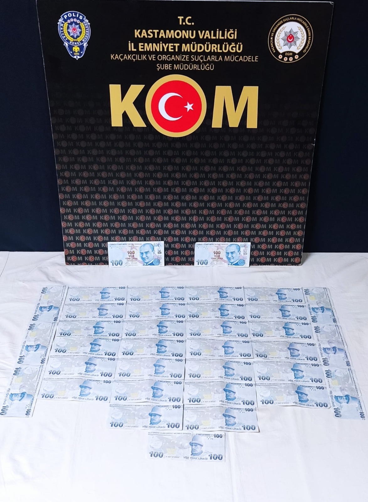 Kastamonu Emniyetinden Sahte Para Operasyonu