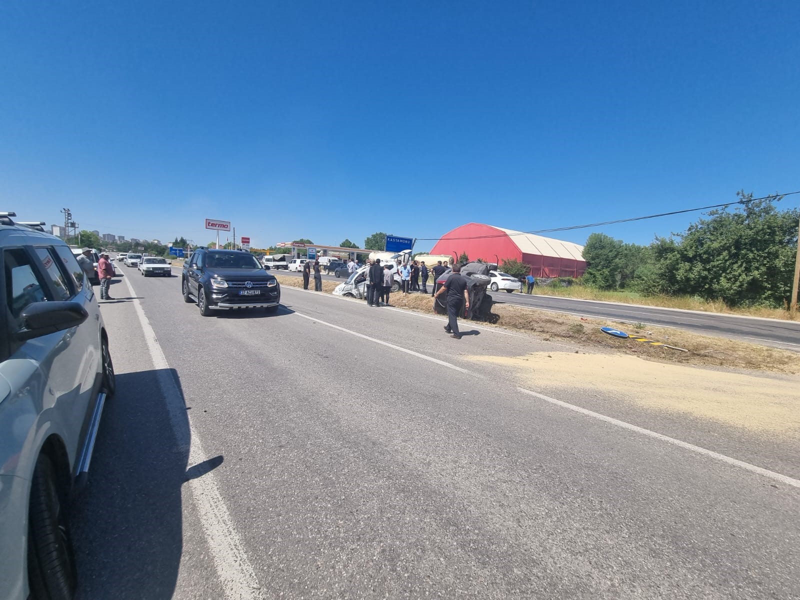 Kastamonu'da Korkutan Kaza! 4 Yaralı (2)
