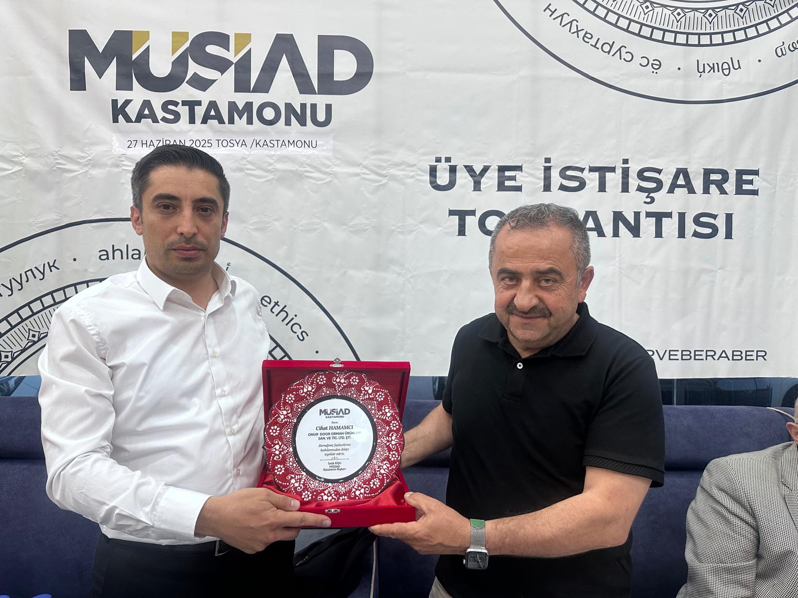 Müsi̇ad, Tosya'da Üyeleriyle Buluştu (1)