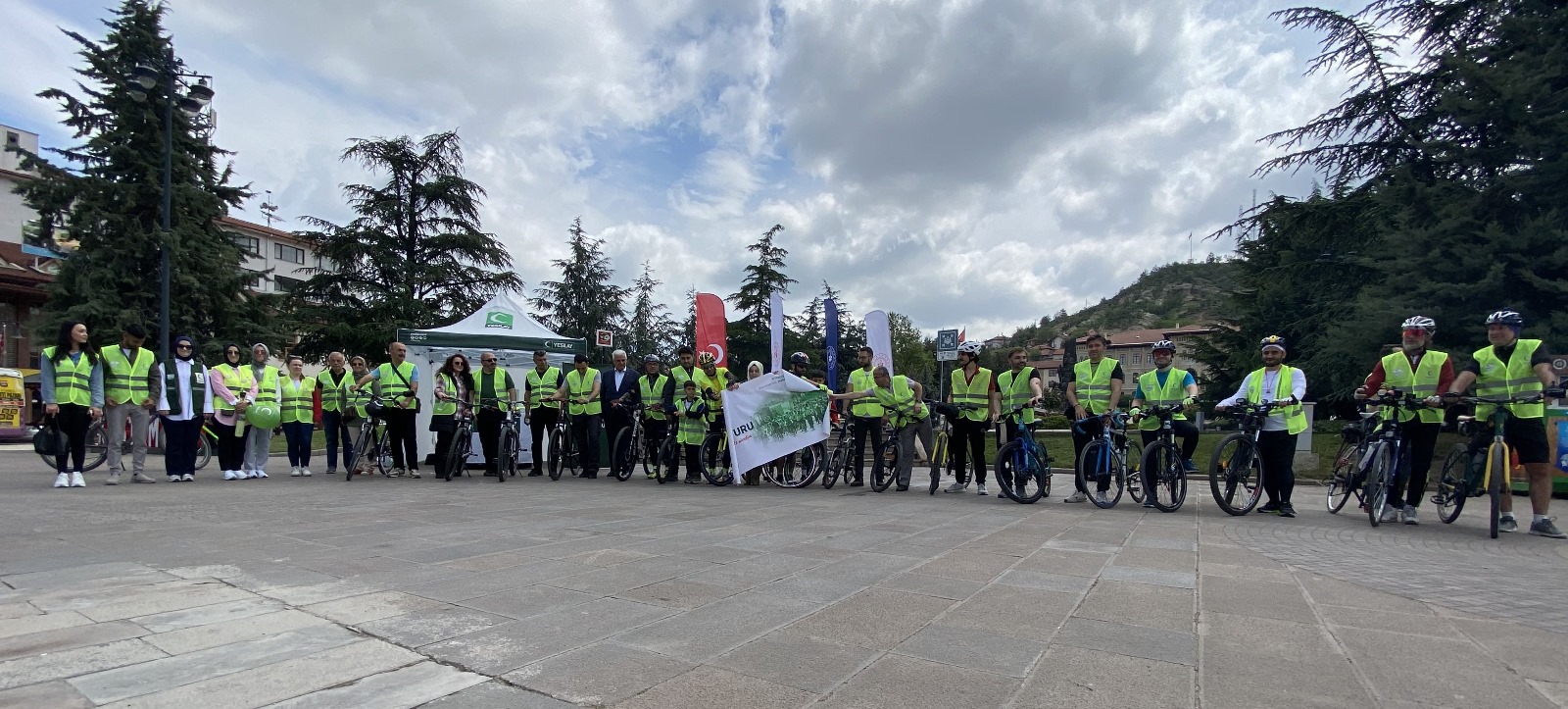 Sensiz Bir Eksiğiz Diyen Yeşilay, Kastamonu’da Pedal Çevirdi (3)