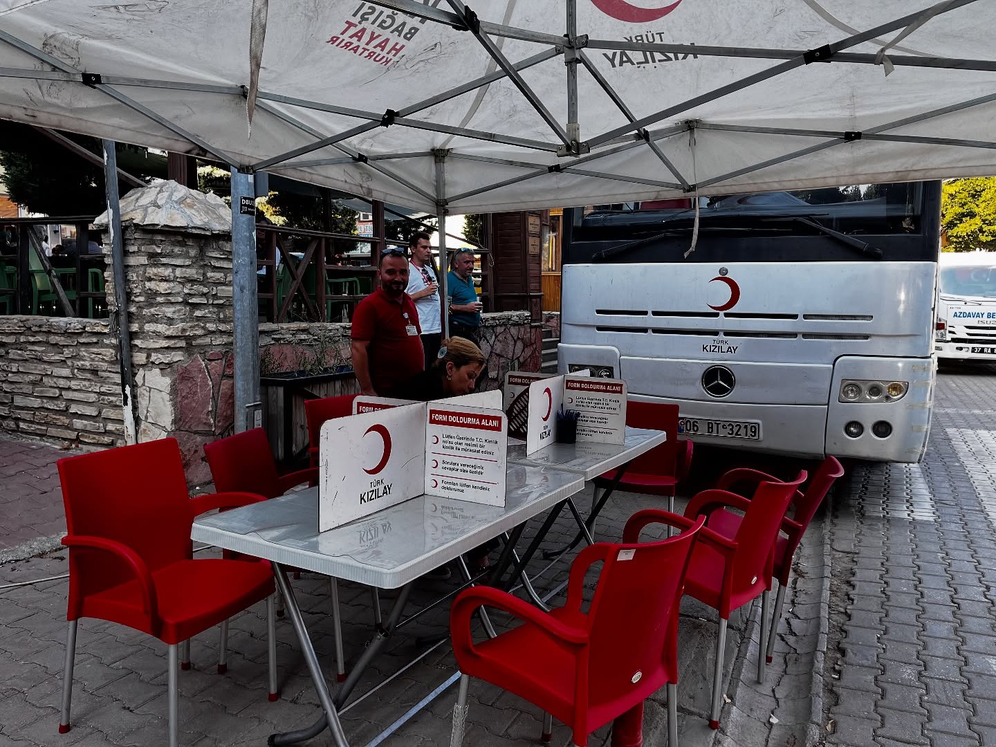 Kızılay Kan Bağışı Aracı Azdavay’da (1)