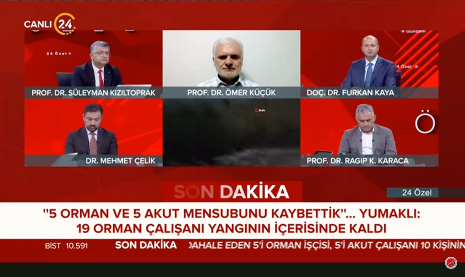 Prof. Dr. Ömer Küçük “Yangınların Yüzde 85’I Insan Kaynaklı” (1)