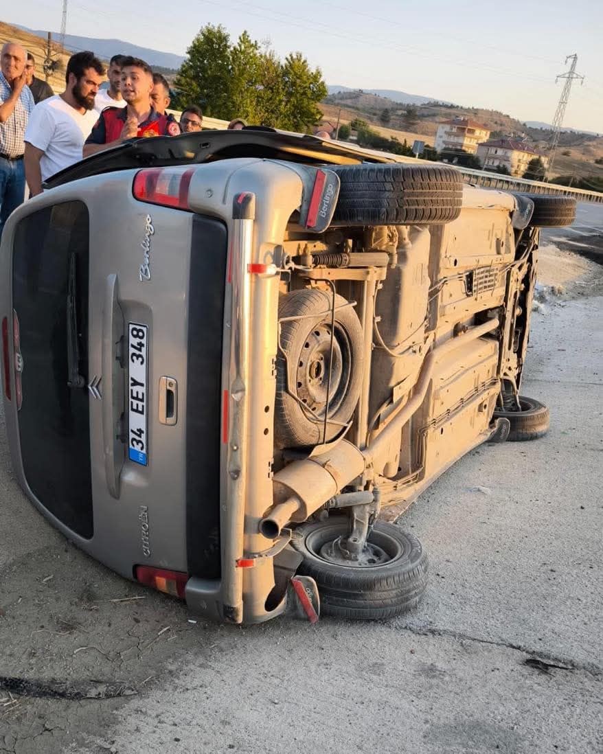 Taşköprü’de Feci Kazası 5 Yaralı (2)